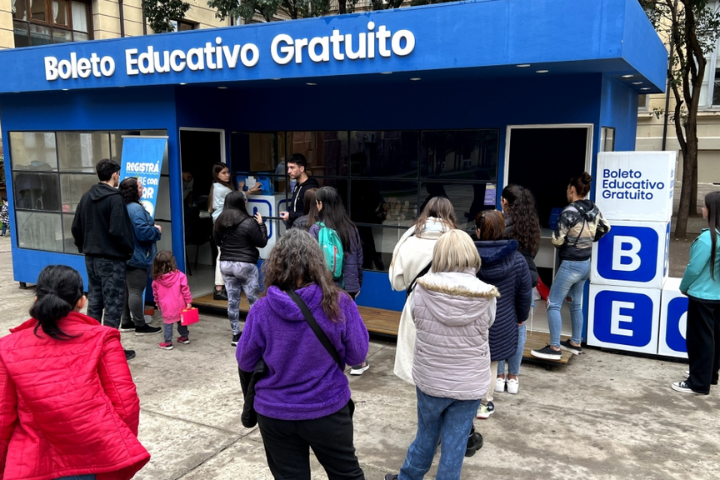 Desde el lunes 31 de julio se reanuda el uso del Boleto Educativo Gratuito de la provincia